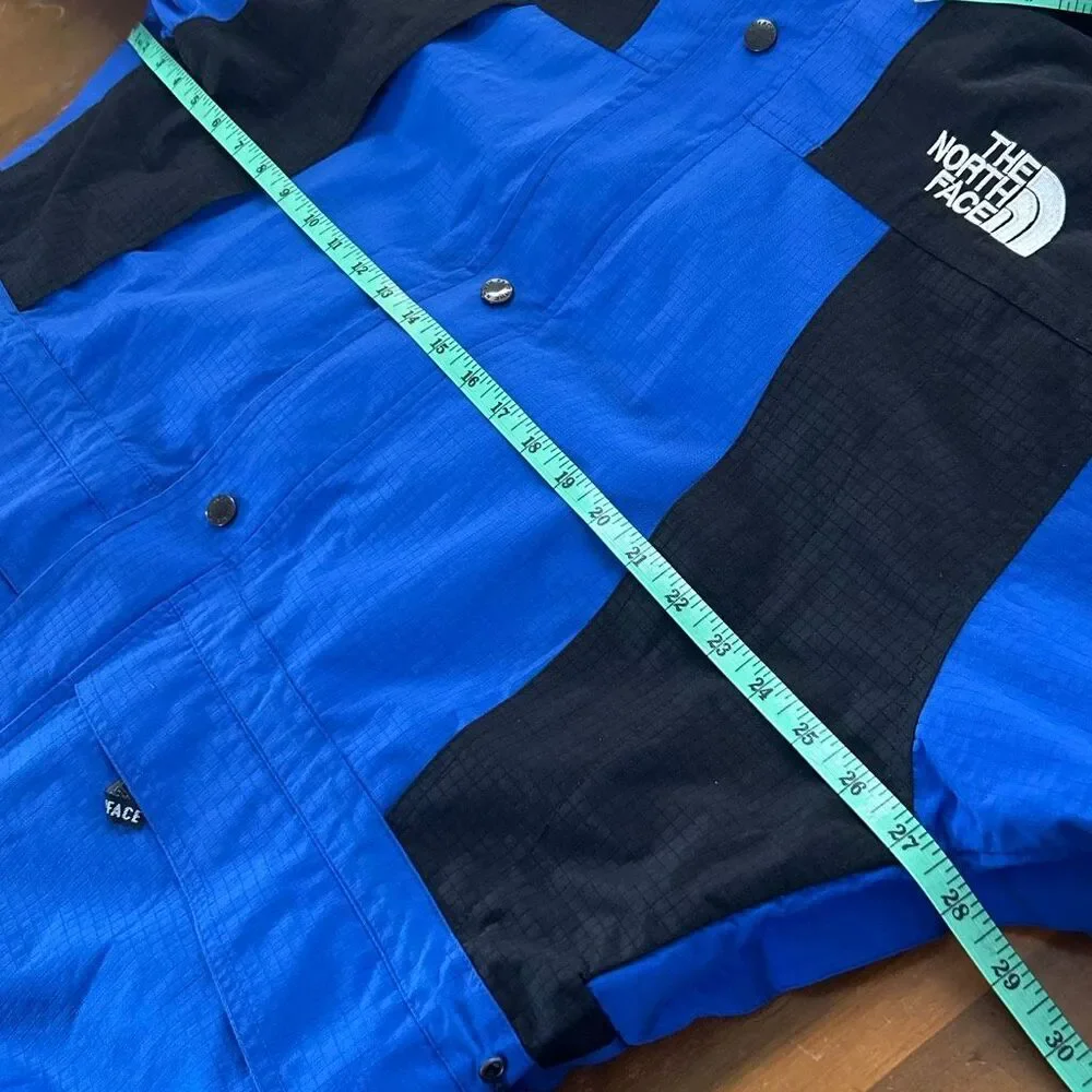 Vtg The North Face Summit Series Gore-Tex Mountain Jacket Coat Mens Sz XXL Blue